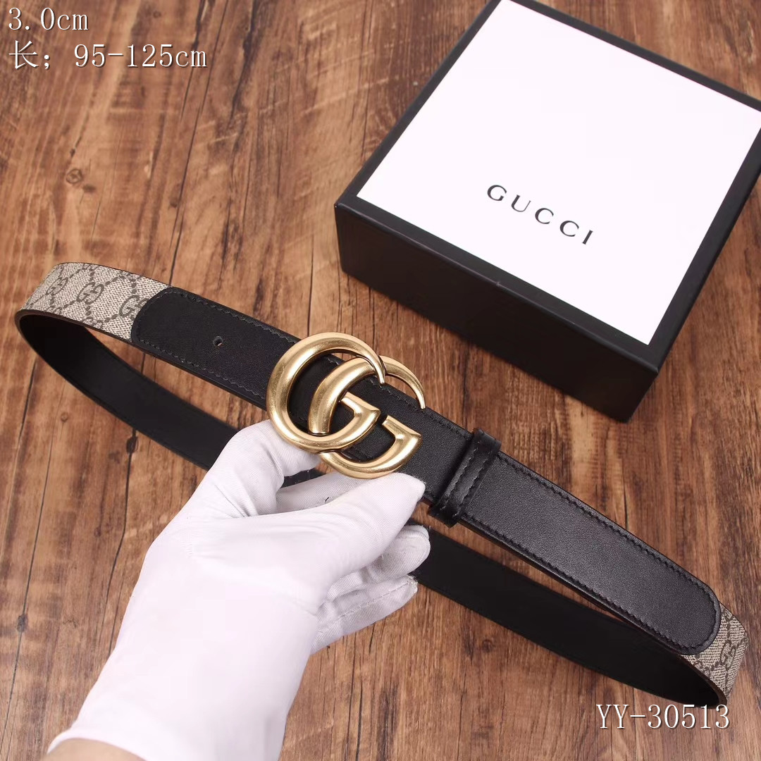 Gucci Belts 3.0CM Width 015